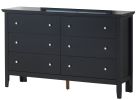 Glory Furniture Primo G1336-D Dresser , Black