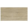 Bookshelf Boards 4 pcs Sonoma Oak 15.7"x7.9"x0.6" Engineered Wood