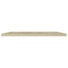 Bookshelf Boards 8 pcs Sonoma Oak 15.7"x15.7"x0.6" Engineered Wood