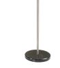 81"H BLACK ARCH WITH ADJUSTABLE BODY FLOOR LAMP (1PC/CTN) (3.03/24.96)