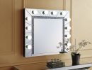 ACME Noralie ACCENT MIRROR Mirrored & Faux Diamonds AC00762