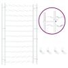 Wine Rack for 72 Bottles White Metal