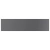 Bookshelf Boards 4 pcs High Gloss Gray 15.7"x3.9"x0.6" Engineered Wood